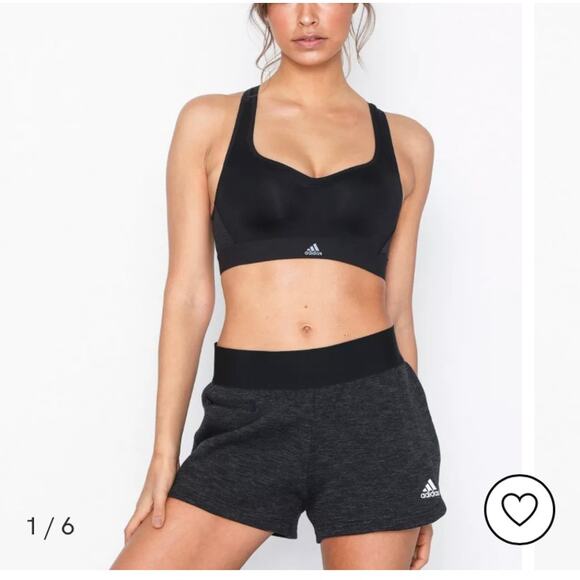 Adidas Stadium Shorts Charcoal Grey Size Large - Picture 1 of 12